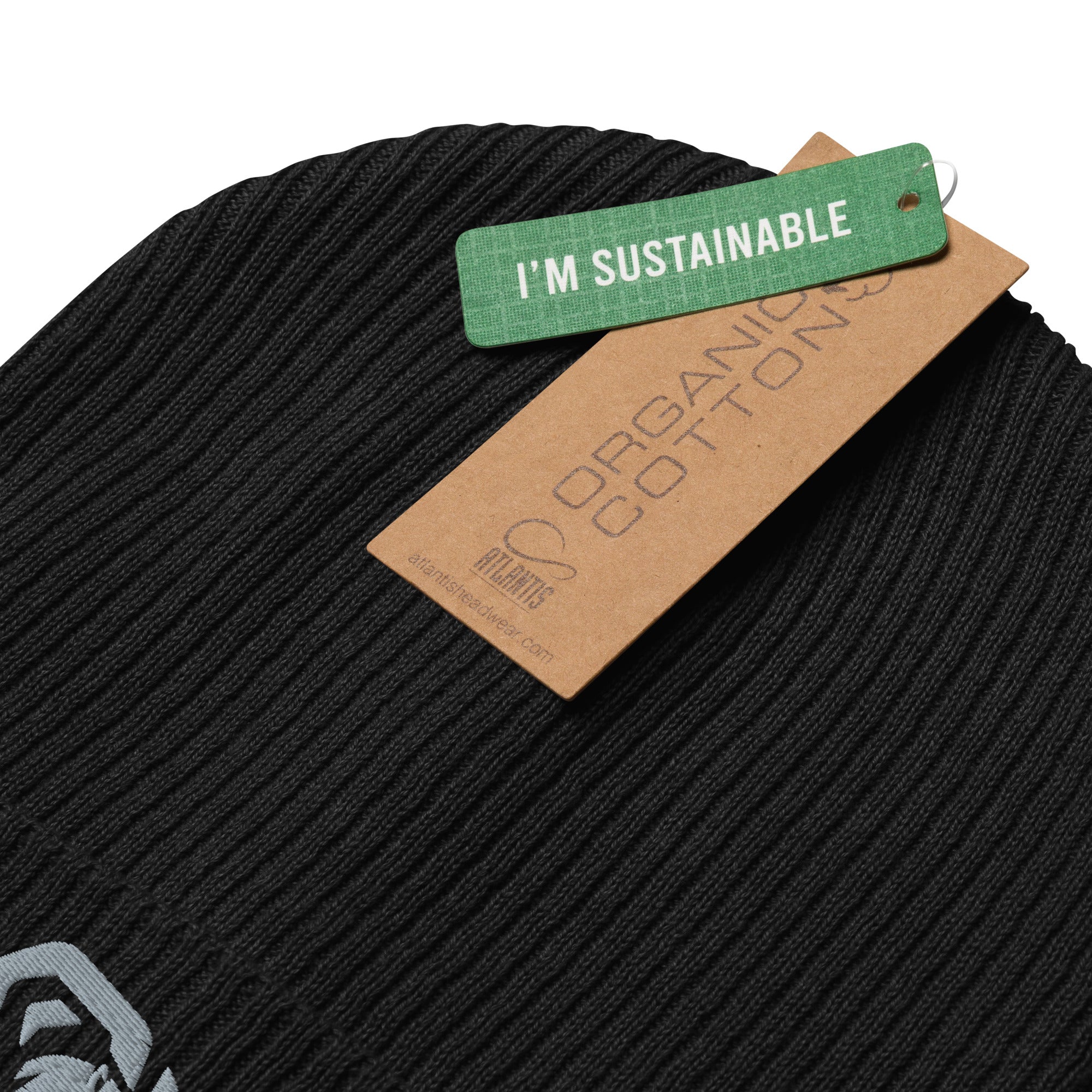 Unisex Organic Ribbed Beanie: Filly Style for Eco-Friendly Fashion