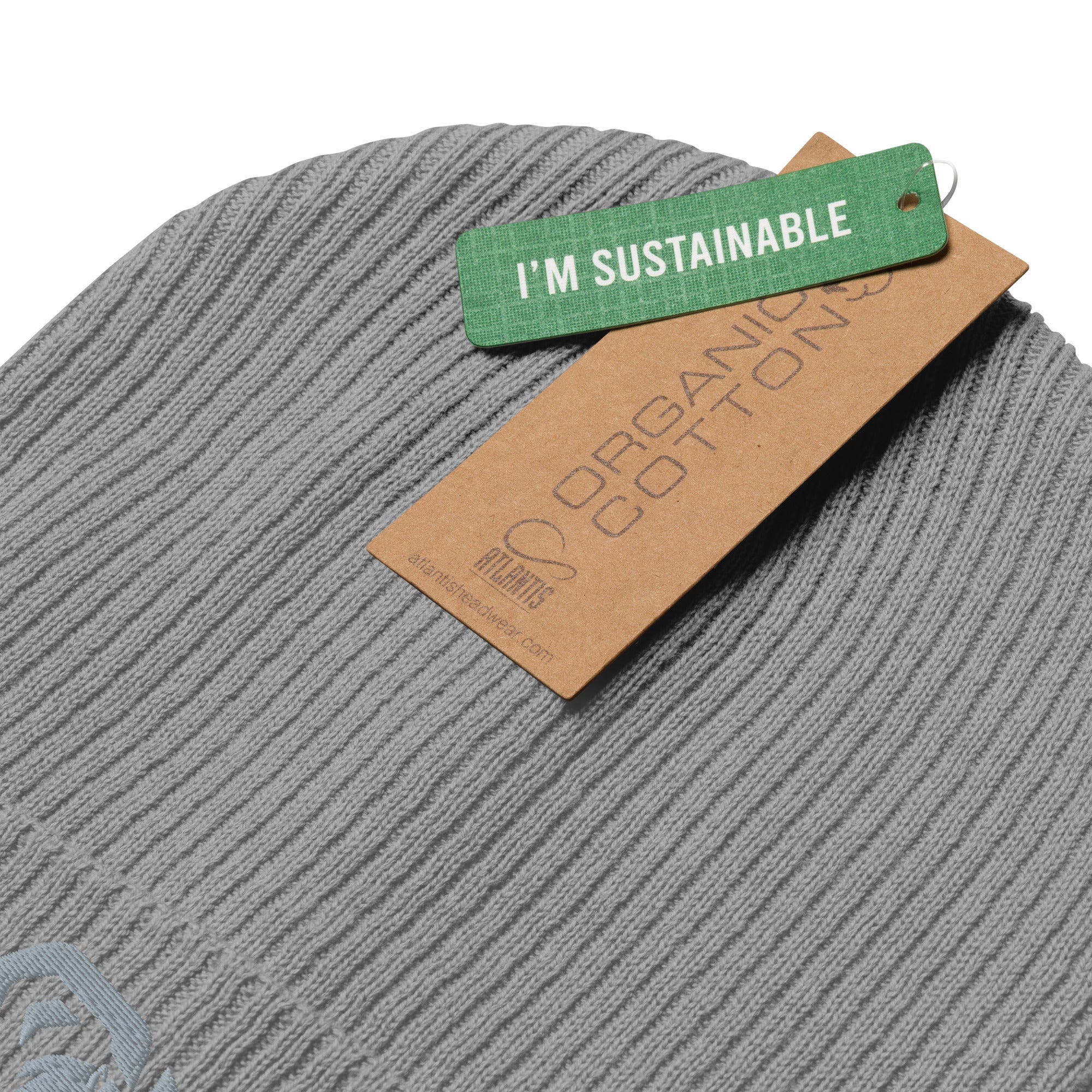 Unisex Organic Ribbed Beanie: Filly Style for Eco-Friendly Fashion